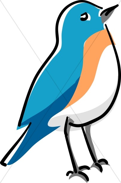 405x612 Wildlife Clipart Songbird