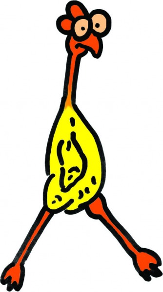 334x600 Rubber Chicken Clip Art