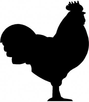 350x400 Top 10 Chicken Silhouette Clip Art