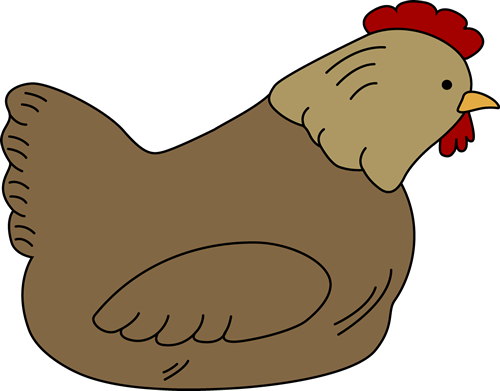500x391 Hen Clip Art