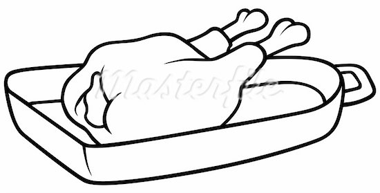 550x279 Cooked Chicken Clipart Black And White Clipart Panda