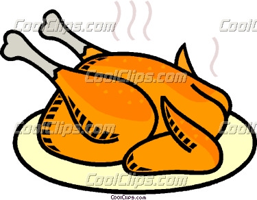 375x292 Chicken Clipart Chicken Dinner