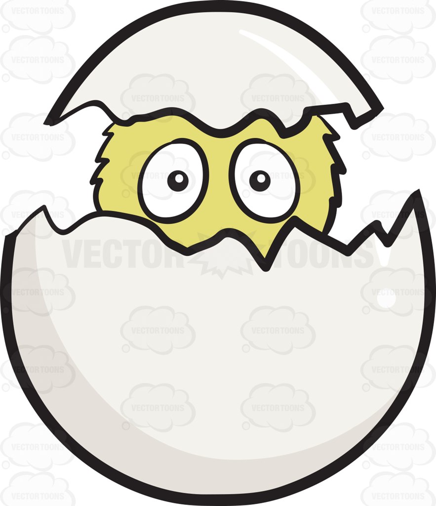 883x1024 Cracked Open Egg Clipart