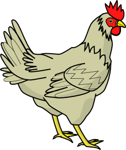 252x299 Clipart Chicken