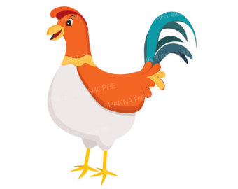 340x270 Chicken Clip Art Etsy
