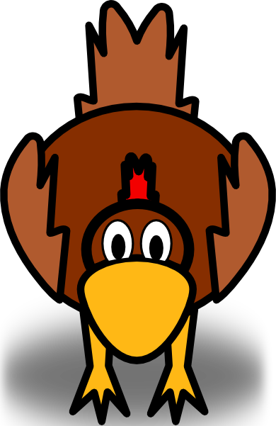 390x601 Chicken Clip Art