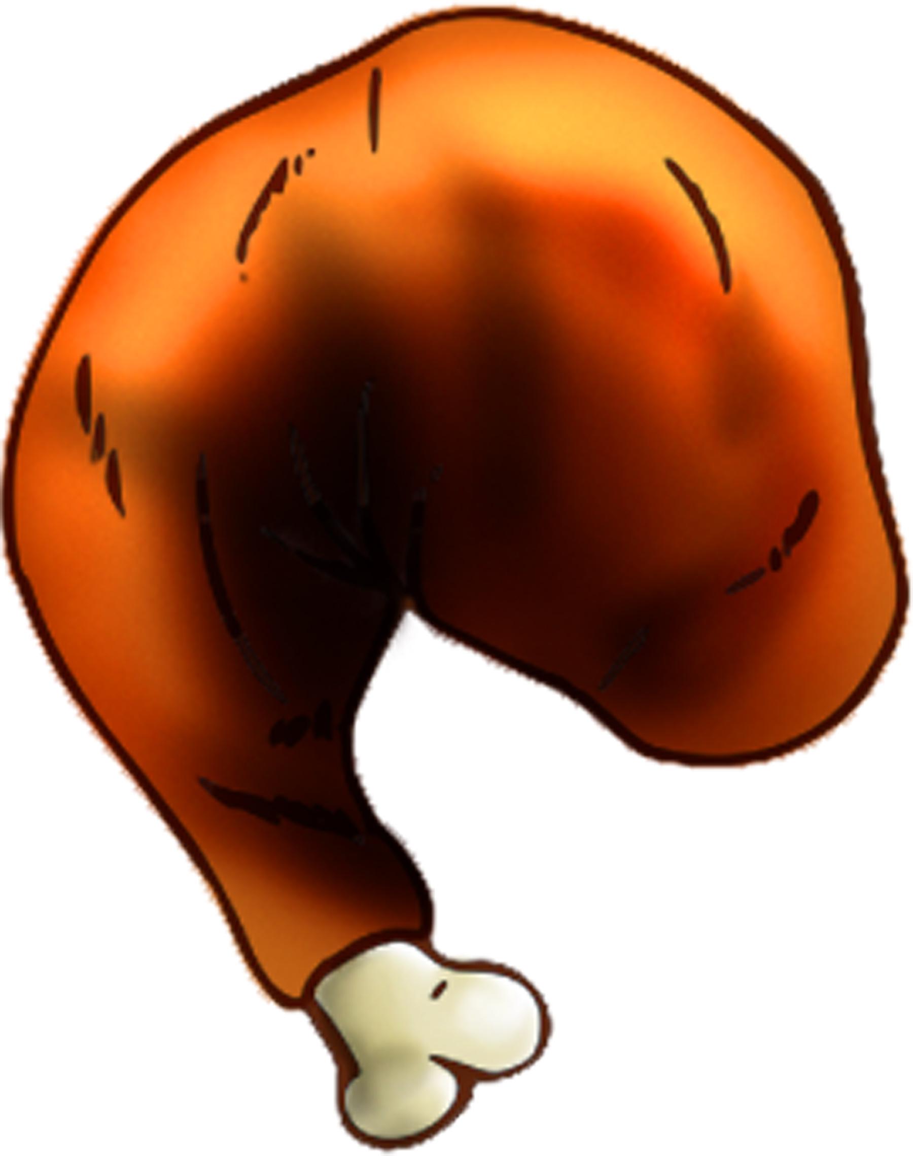 1800x2280 Chicken Leg Clipart