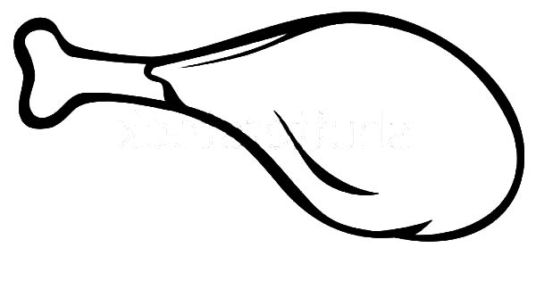 600x315 Drawn Chicken Chicken Leg