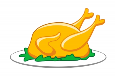 400x266 Legs Clipart Bbq Chicken