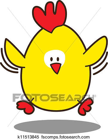363x470 Clipart Of Cute Little Chicken K11513845