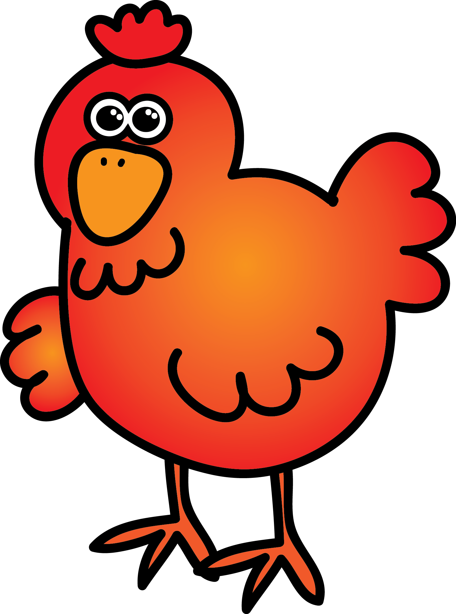 1578x2124 Red Hen Clipart