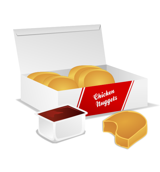 557x600 Chicken Nuggets Png Clip Arts For Web