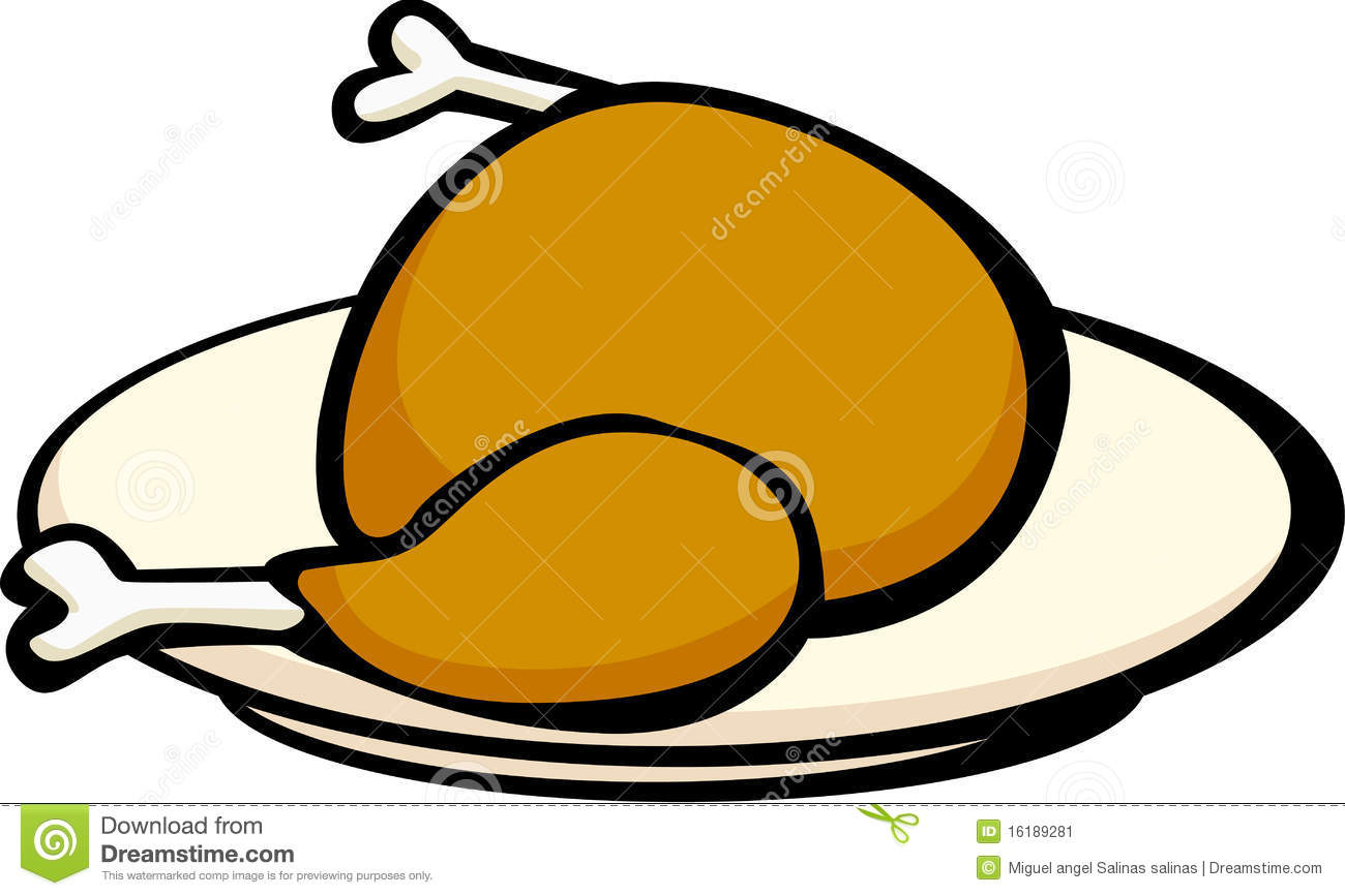 1300x867 Chicken Dish Clipart