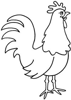 Chicken Outline | Free download on ClipArtMag