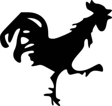 391x368 Rooster Free Vector Download (127 Free Vector) For Commercial Use