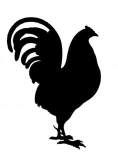 236x314 Chicken Silhouette