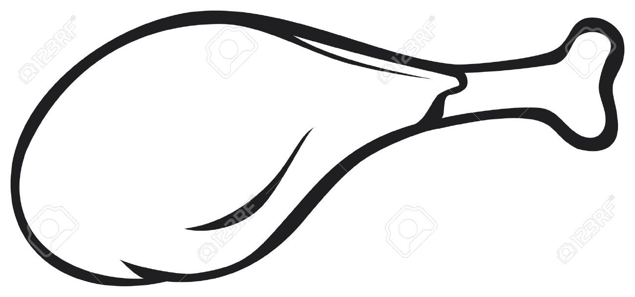 1300x608 Chicken Clipart Chicken Drumstick