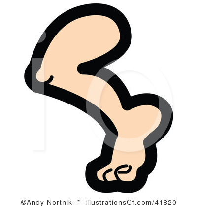 400x420 Scar Clipart Thigh