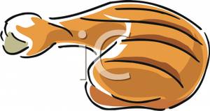 300x159 Thigh Of Chicken Clipart Image