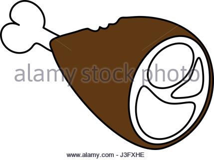 429x320 Food Chicken Clipart Silhouette