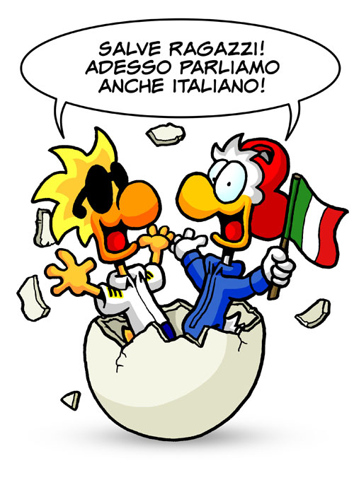 500x679 Chicken Wings Now Speak Italian! Chicken Wings Comics