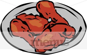 300x191 Cartoon Hot Wings Clip Art Cliparts