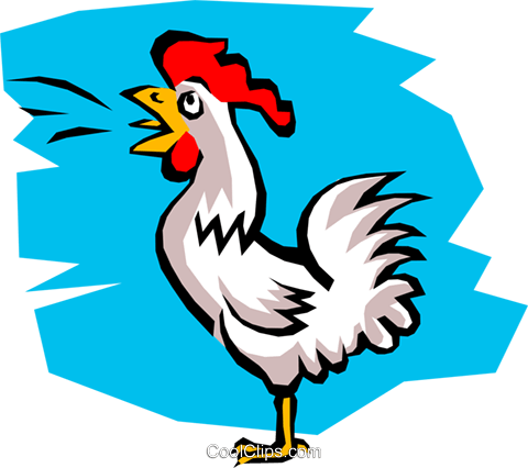 480x426 Chicken Royalty Free Vector Clip Art Illustration Anim0737