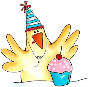 305x300 Chicken Clipart Birthday