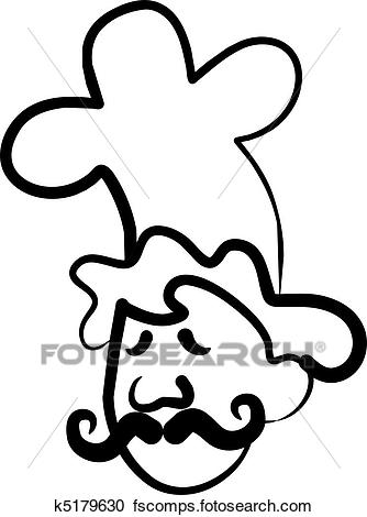 334x470 Clipart Of Chief Cook 07 K5179630