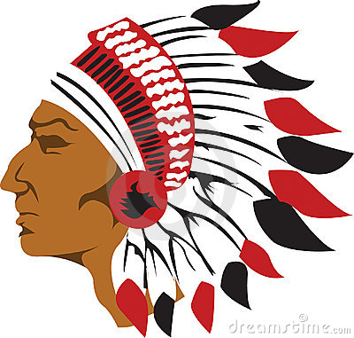 400x381 Free Clipart Indian Chief