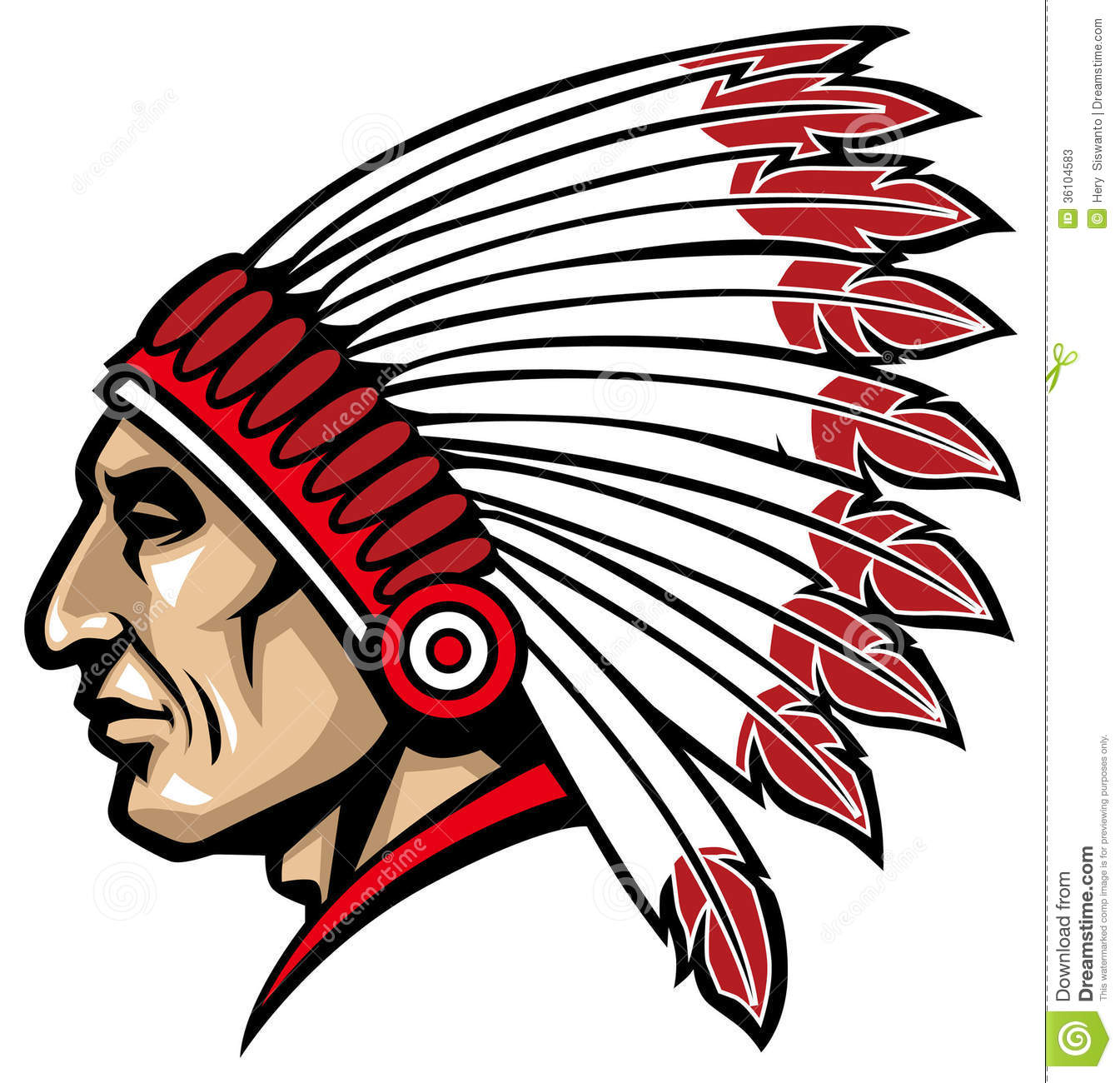 1345x1300 Head Clipart American Indian