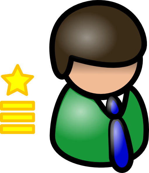 510x593 Maritime Rank Commander Clip Art