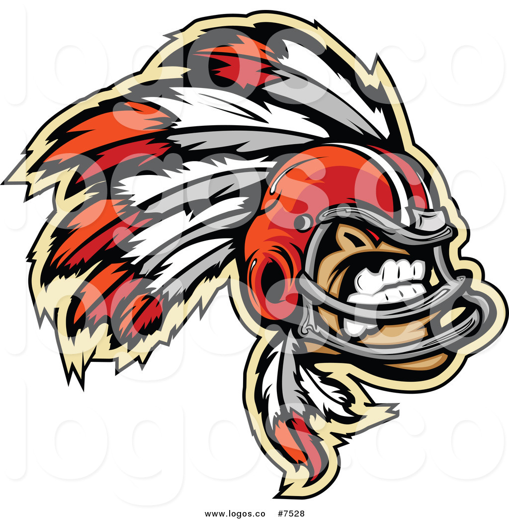 1024x1044 Royalty Free Clip Art Vector Logo Of A Chief Football Player By