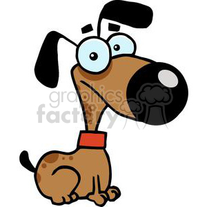 300x300 Royalty Free Chihuahua Cartoon Character 379936 Vector Clip Art