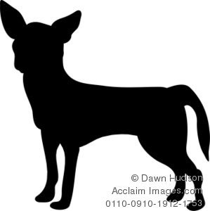 299x300 Of A Chihuahua Dog Clipart Illustration