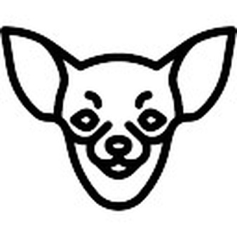 338x338 Chihuahua Clipart Head