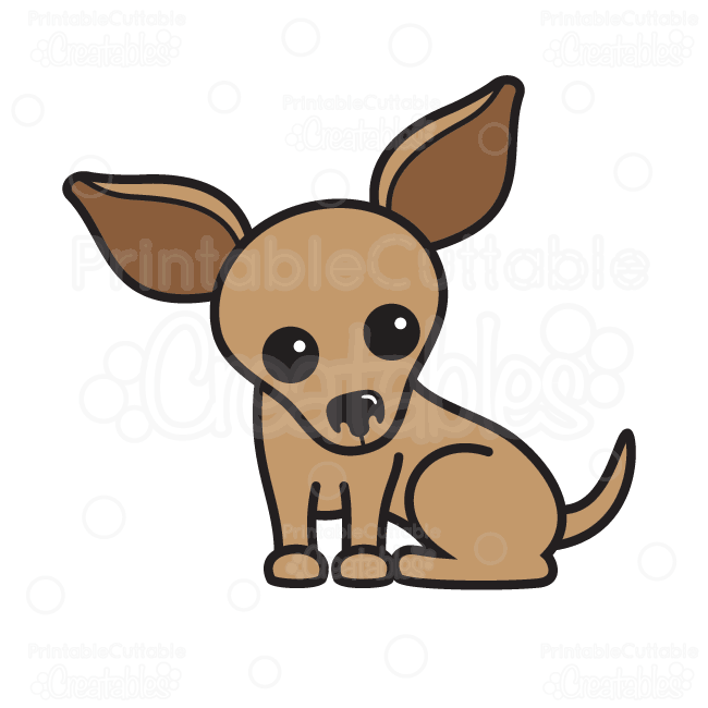 650x650 Cute Chihuahua Svg Cutting File Amp Clipart