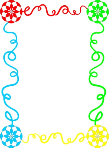 350x475 Children Clipart Border