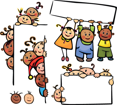 500x447 Cute Kids Border Design Free Vector Download (11,028 Free Vector