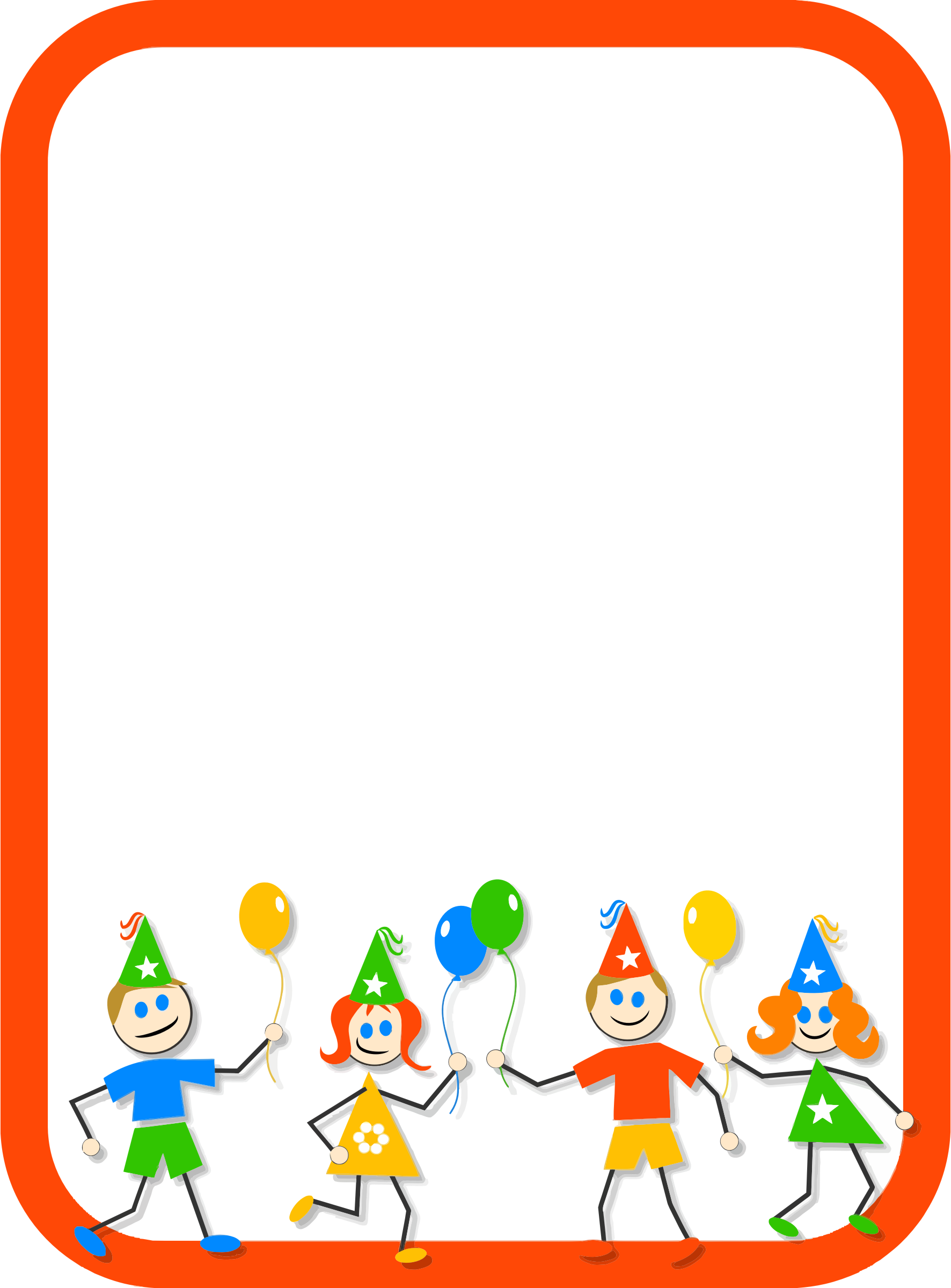 1772x2400 Kids Clipart Borders