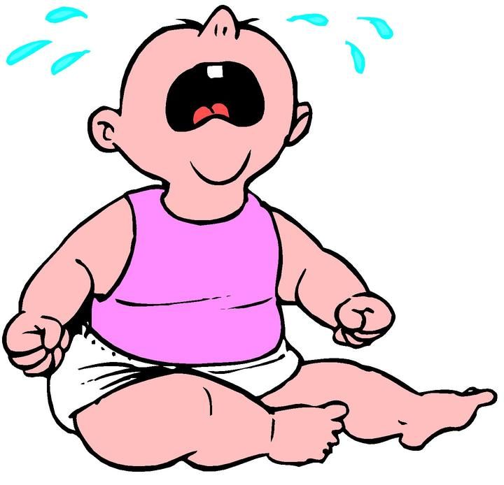 Child Crying Clipart