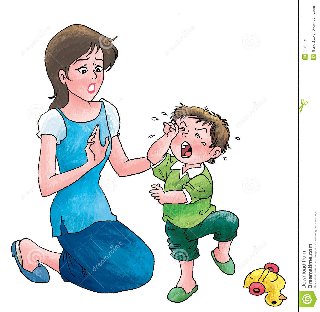 Child Crying Clipart | Free download on ClipArtMag