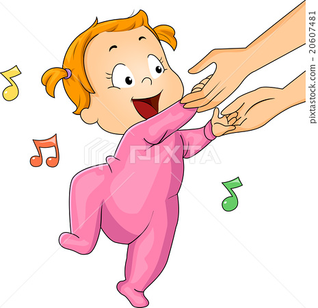 465x450 Baby Girl Onesie Dancing