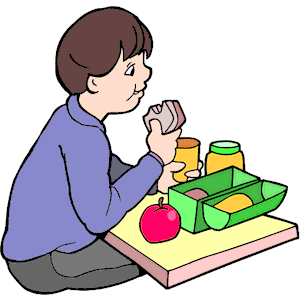 300x300 Child Clipart Lunch Time