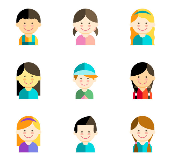 600x564 Child Icons