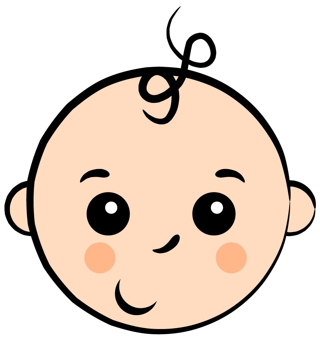 1124x1196 Best Hd Baby Clipart Boy Face Drawing