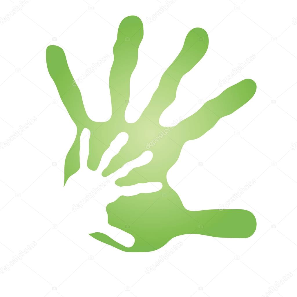 1024x1024 Mother And Child Hand Prints Stock Photo Design36