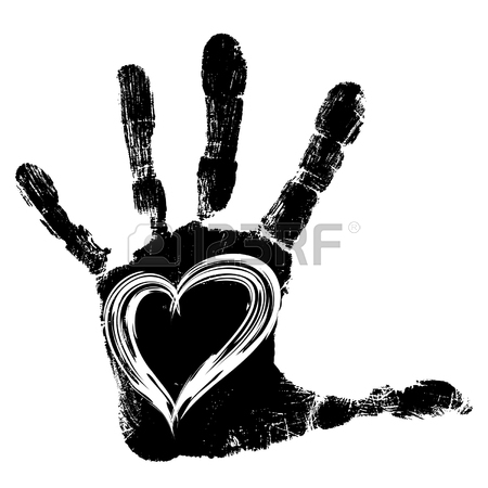 450x450 7,404 Handprint Stock Vector Illustration And Royalty Free