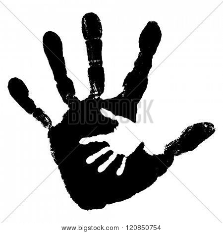 450x470 Handprint Images, Illustrations, Vectors
