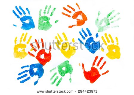 450x320 Handprint Clipart School Age